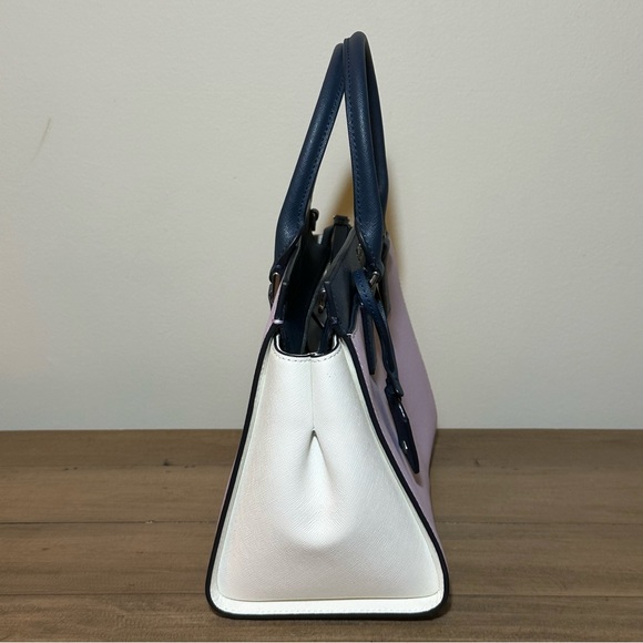 Kate Spade medium size tri colour hand bag with removable crossbody strap nwot - Picture 4 of 7